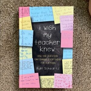 I Wish My Teacher Knew Book